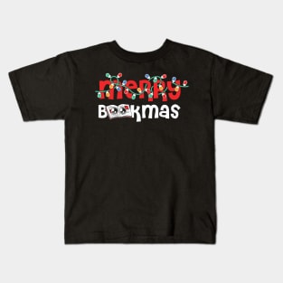 Merry bookmas Kids T-Shirt